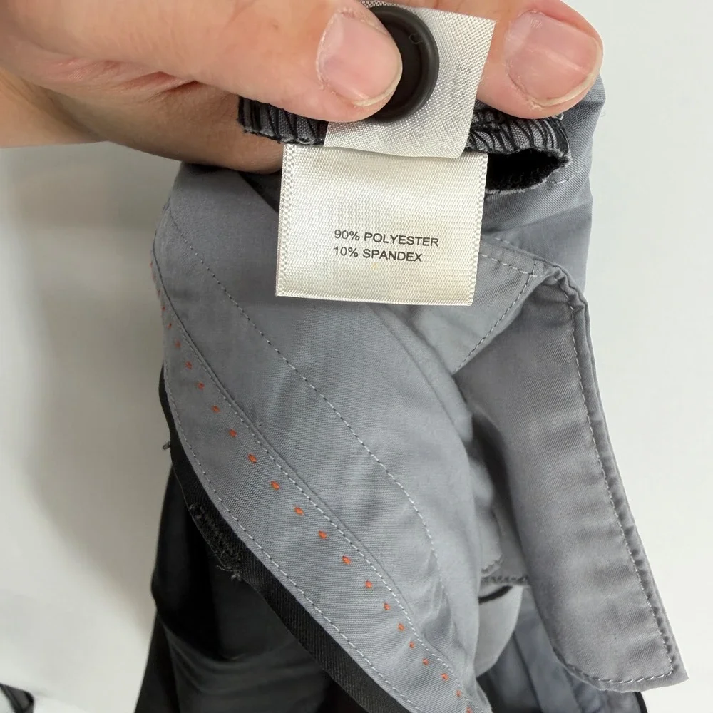 Peter Millar 36‎ Black Shadow Creek Wicking Performance Golf Pants Luxury Tech